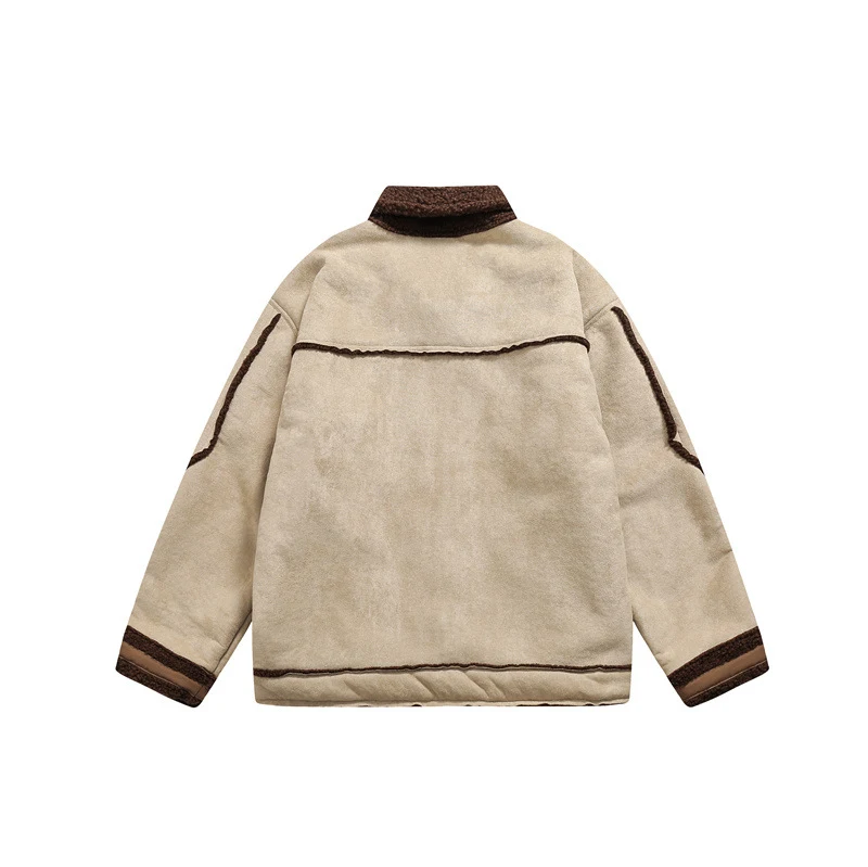 Luxurious Thick Lambswool Couple Coat Experience Unrivaled Comfort and Style Warm and Sensual Perfect for Winter Embrace — photo 5