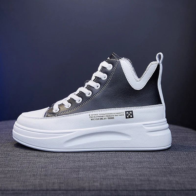 New Student Thick Bottom Muffin Shoes Autumn Comfortable All-Day Wear Stylish Modern Design Perfect for School Everyday — photo 3