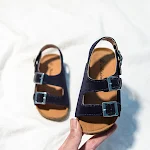 Sommer Velcro Kindersandalen für Babys und Kleinkinder, atmungsaktiv, leicht, einfach anzuziehen, ideal für warme Tage und Spielplatz. — foto 2