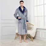 Light gray blue collar men