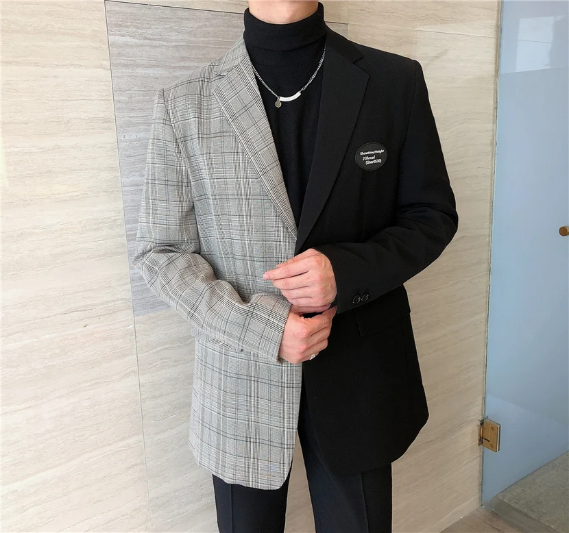 Title 4, Mens Autumn Korean Style Hong Kong Style Loose...
