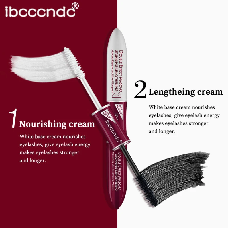 Title 1, Double-ended mascara that wont fade or smudge....