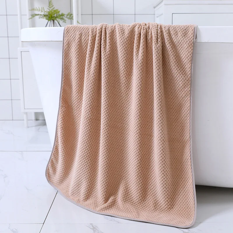 Title 14, Büyük kalın mercan polar banyo havlusu sargısı,...