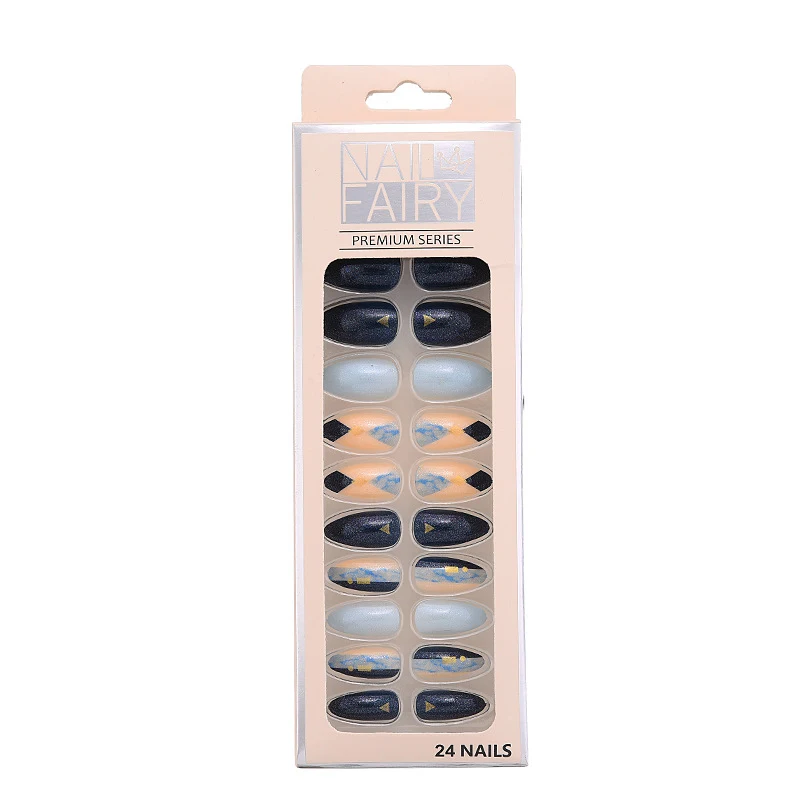 Title 3, European and American manicure finished false n...