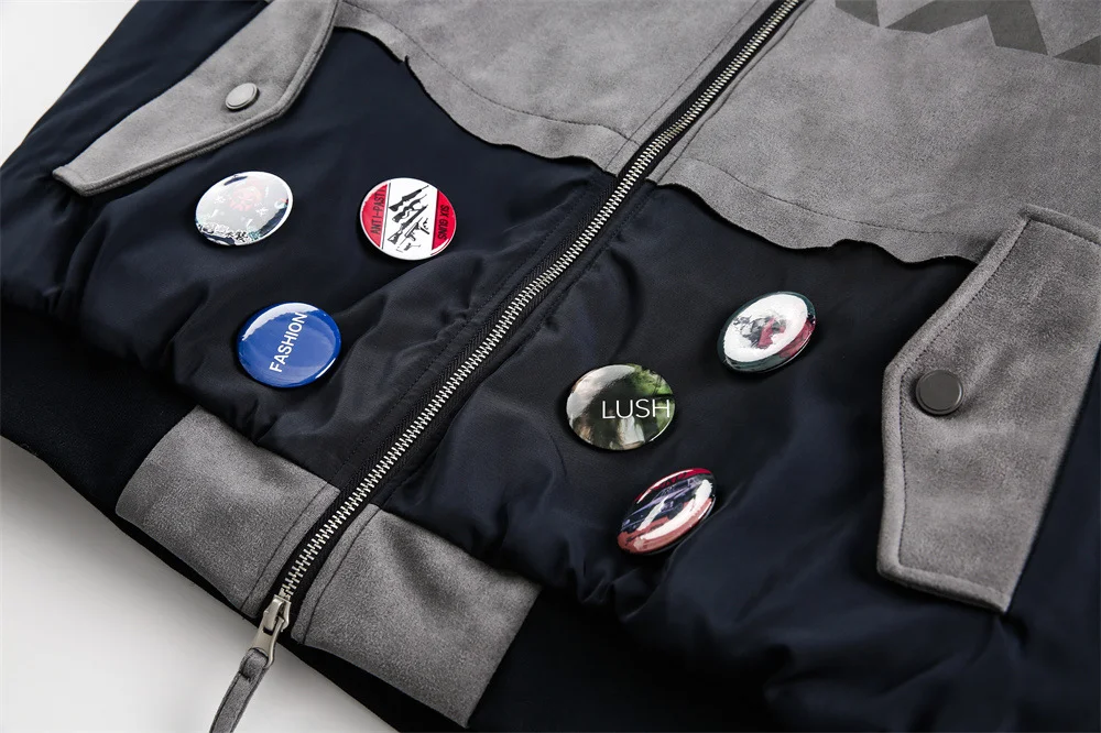 Title 13, Badge Decoration Double-headed Zipper Baseball ...