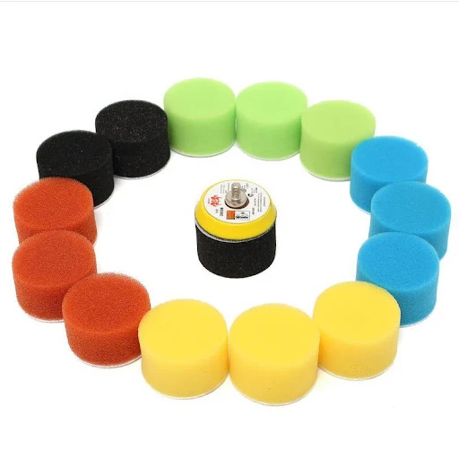 Title 1, Flat Wave Polishing Pad Cushion 50MM Sponge Whe...