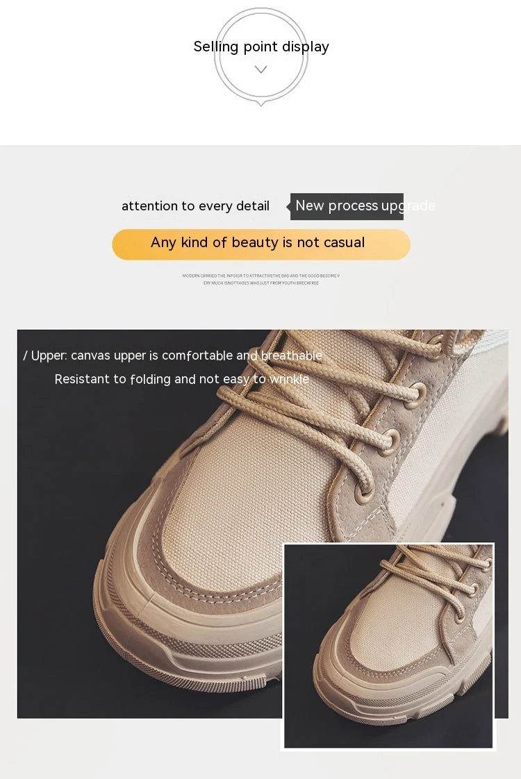 Title 2, Popular Retro Workwear Platform Ankle Boots Com...