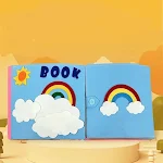 Livro de Aprendizado Infantil com Quebra-cabeças de Feltro Estimula habilidades motoras finas e criatividade. Perfeito para crianças pequenas. Aprender brincando! — foto 2