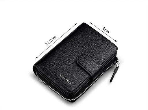 Title 4, Mens real leather card holder. Keeps your card...