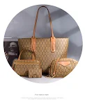 Women's Large Tote Shoulder Crossbody Bag Four-piece Set, High Capacity, Perfect for Travel and Everyday Use — photo 31