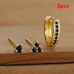 E1613 Gold Black 3PCs