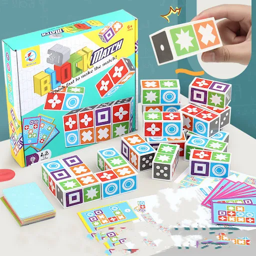 Title 5, Spatial Matching Puzzle Master Childrens Educa...