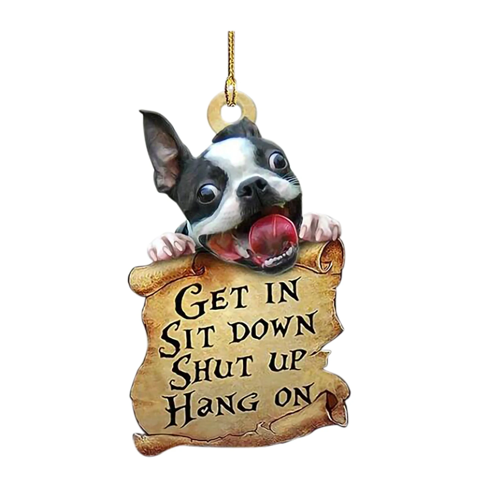 Title 3, Car Dog Pendant, Car Key Backpack Accessories. ...