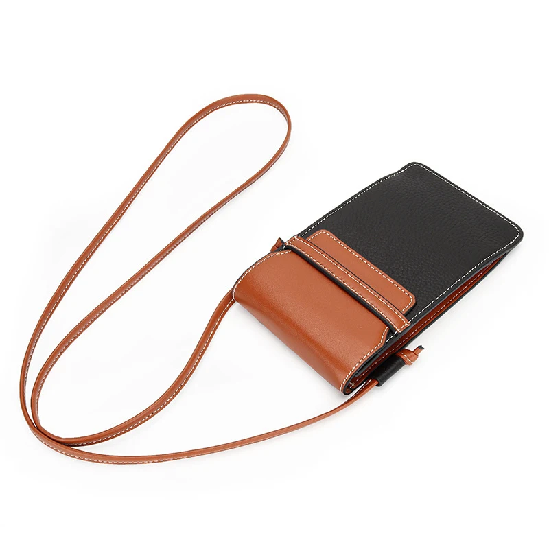 Borsa a tracolla donna alla moda, porta telefono, colore acceso, monospalla. Perfetta per uno stile unico e pratico, per portare il tuo cellulare. — foto 3