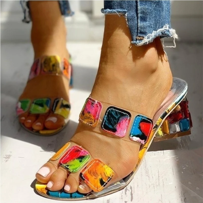 Women's Multicolor Wedge Heels. Comfortable and stylish footwear for any occasion. Elevate your look with these versatil — photo 1