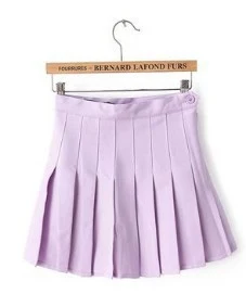 Title 5, College Style herfst en winter high waist rok. ...