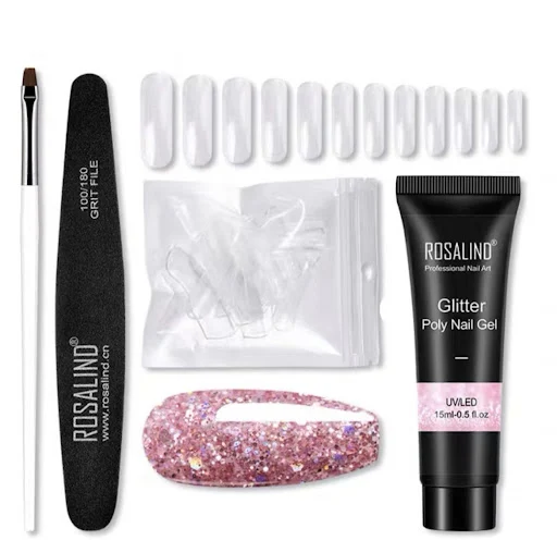 Title 10, Extension Gel Polish Kit For Manicure Poly Nail...