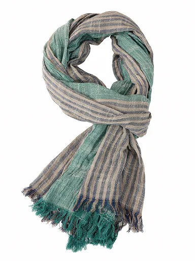 Title 13, Mens Scarf Spring and Summer Pinstripe Color M...