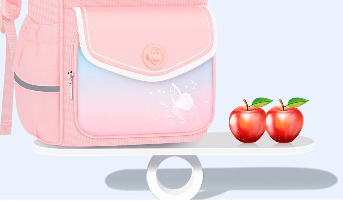 Title 11, Girls Schoolbag Primary Students Portable Burd...