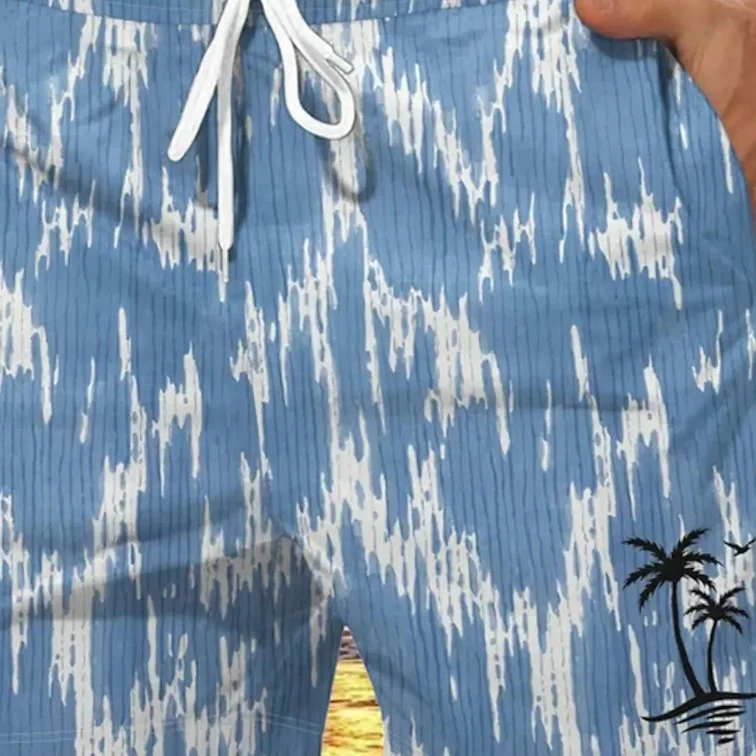 Title 1, Mens Swimming Beach Shorts, 3D Printed, Casual...
