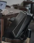 CUBE Series Black Square Backpack for Riding and Outdoor, Hard Shell Computer Bag, Durable and Protective, Ideal for Tra — photo 8