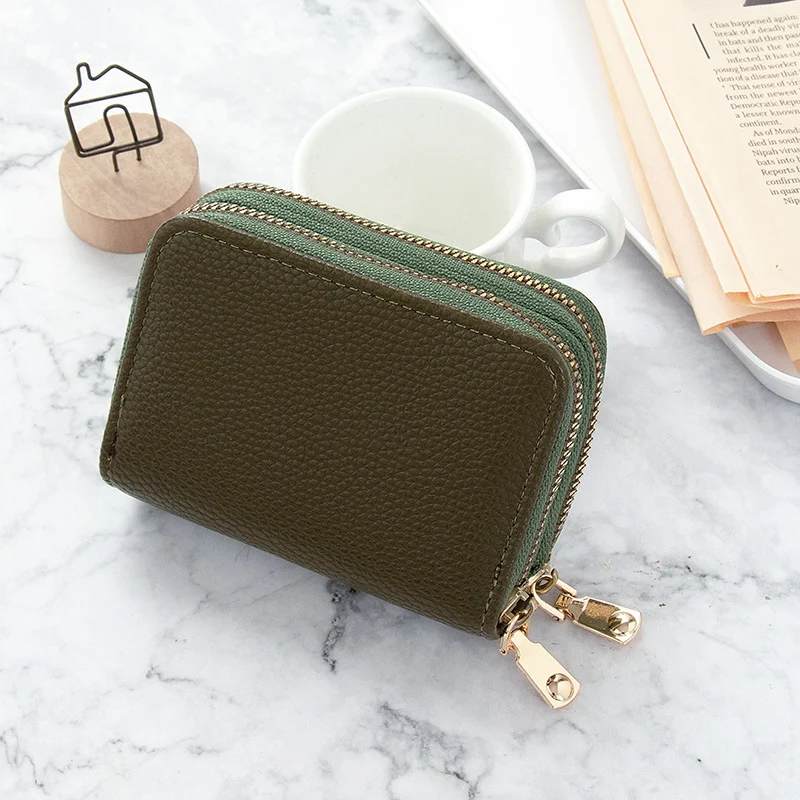 Title 9, Womens short solid leather wallet, designed fo...