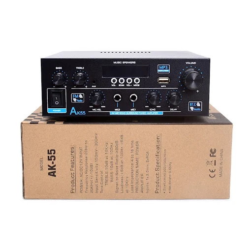 Title 2, AK55 Áudio Digital Bluetooth Hi-Fi de Alta Potê...
