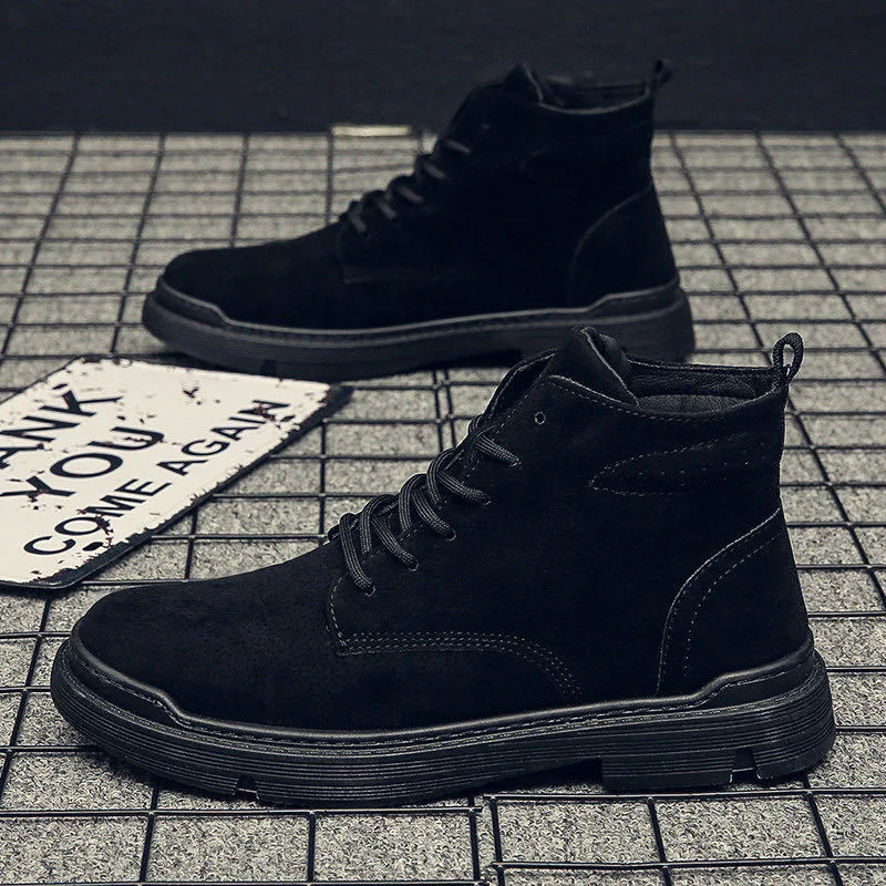 Men's high-top tooling shoes. Durable and stylish footwear for work and everyday wear. Provides comfort and long-lasting — photo 4