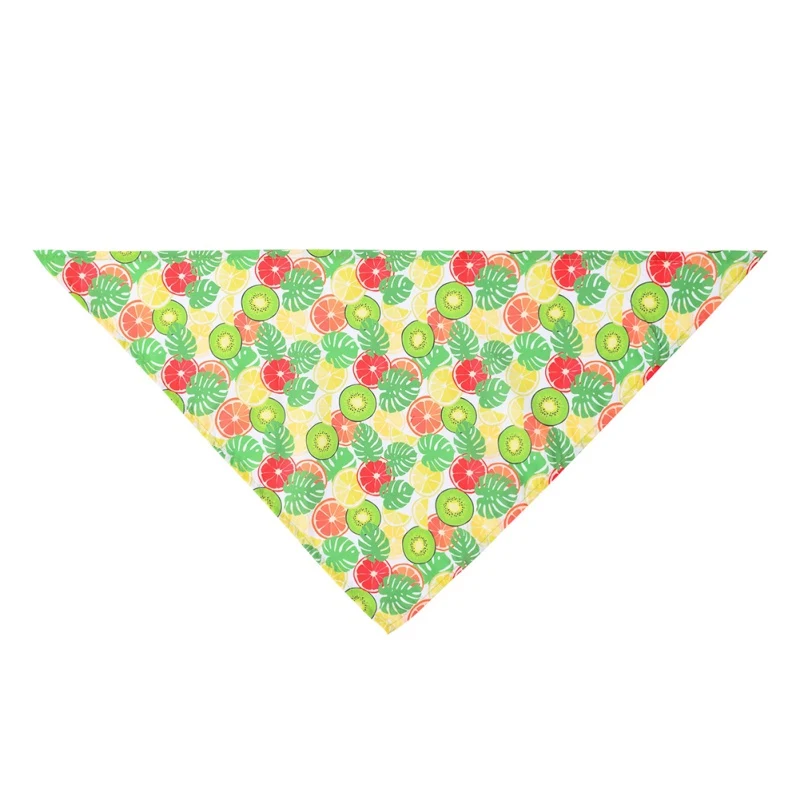 Title 15, Cartoon Fruit Pattern Pet Dog Bandana Cat Puppy...