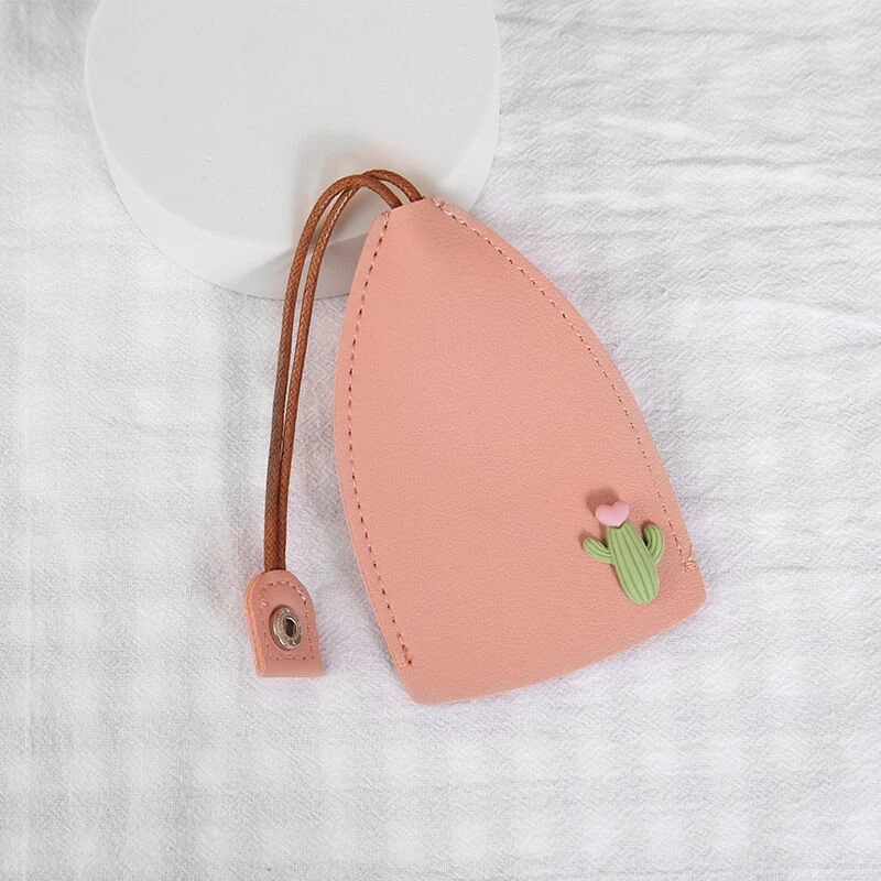 Cartoon Pull-Out Key Case Creative PU Leather Car Key Protector Universal, protects your keys and adds a fun element, ea — photo 37