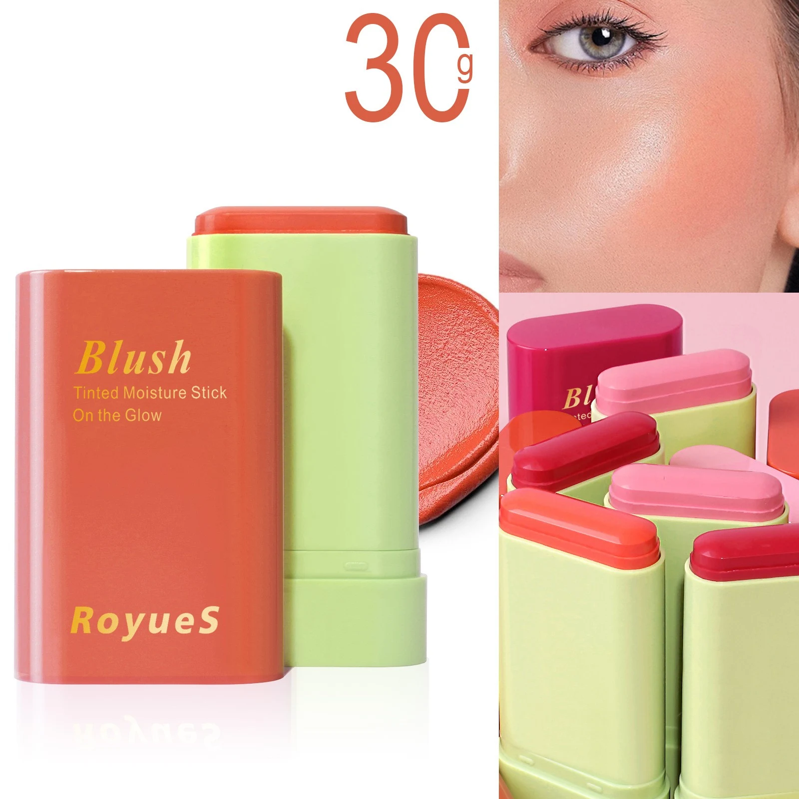 Title 1, Waterproof Lightweight Multifunctional Blush St...