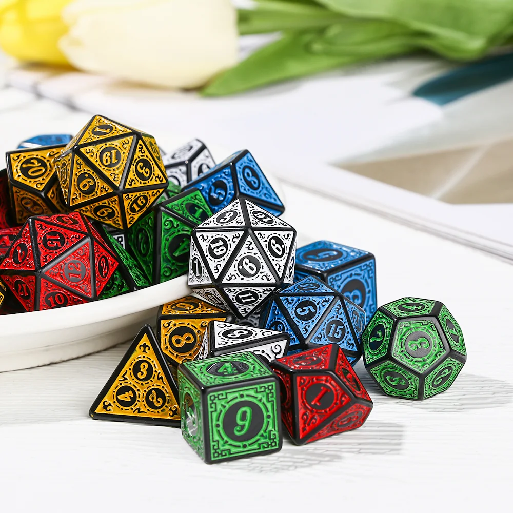 Title 2, Patterned Multi-Faceted Digital Dice for Runnin...