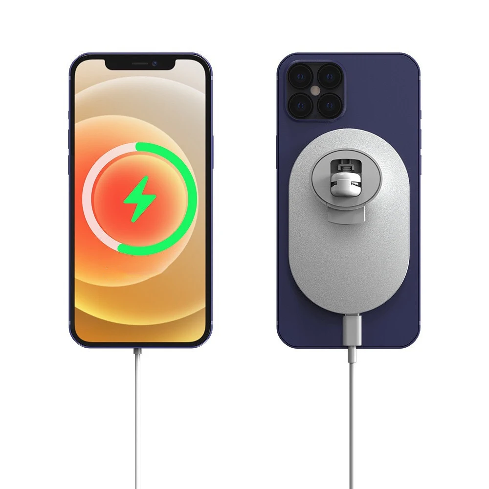 Title 1, 15W Wireless Charging Mobile Phone Bracket. Con...
