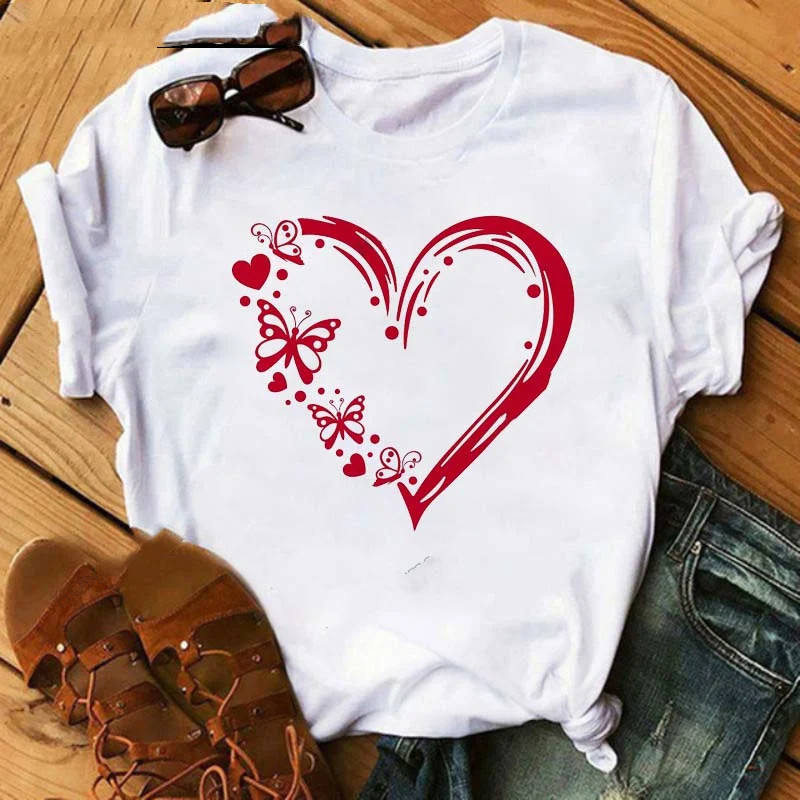 Loose Round Neck White Ladies Casual T Shirt with Short Sleeves Comfortable and Stylish Everyday Wear Perfect for a Rela — photo 11
