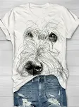 Dames sport T-shirt met 3D-print, Europese Hip Hop stijl, korte mouw, streetwear voor fitness en casual looks — foto 9