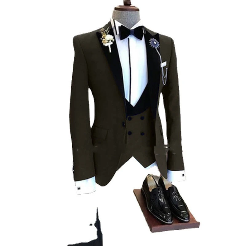 Title 5, Novo terno de noivo masculino para casamento el...