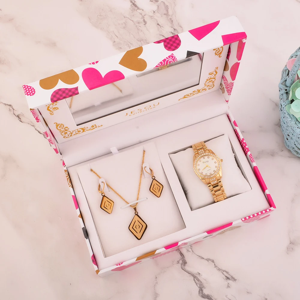 Conjunto de colar de assistência para presentes de feriado — foto 3