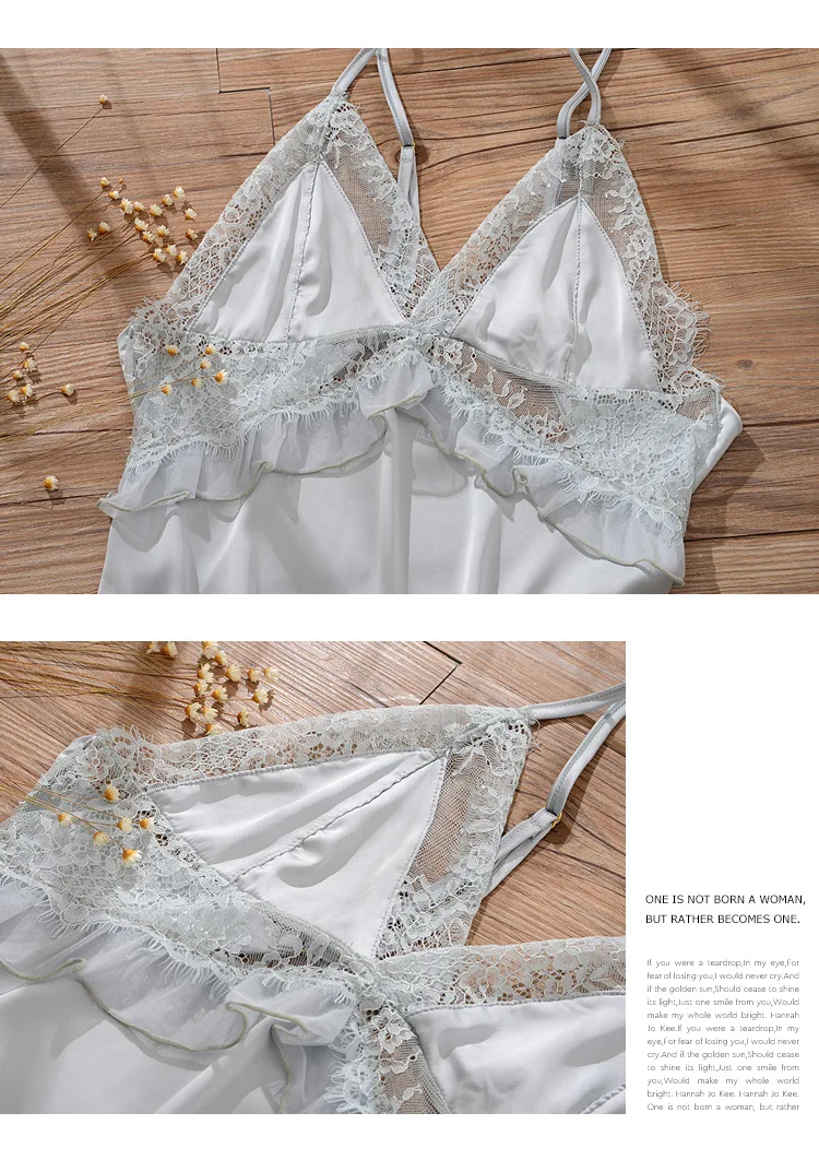 Title 13, Womens summer thin pajamas