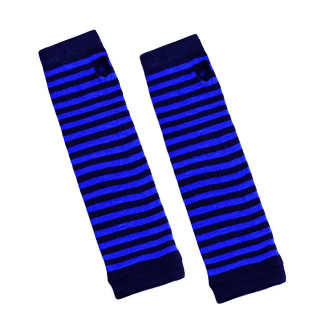 Title 7, Womens Fashion Lady Striped Elbow Gloves Warme...