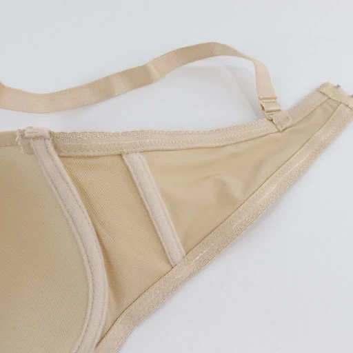 Title 2, Strapless large size bra with silicone strips g...