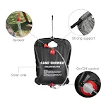 20L 40L Solar douchetas energie verwarmd waterzak draagbaar Solar verwarmde outdoor badtas camping waterzak wandelen wateropslag — foto 3