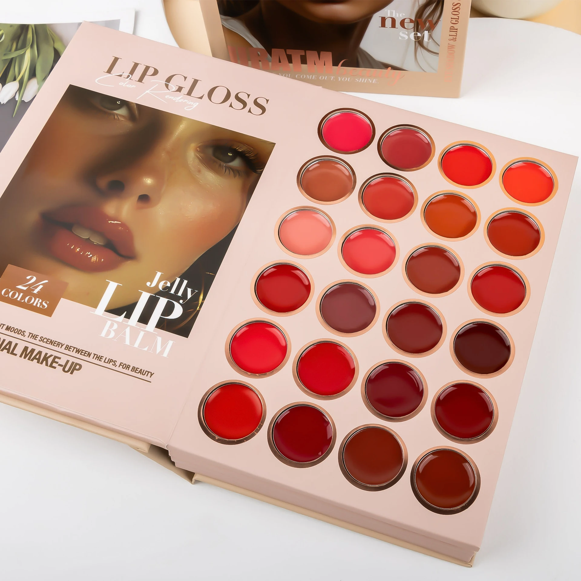Title 14, 67 Colors Makeup Palette Five Layer Book Turnin...