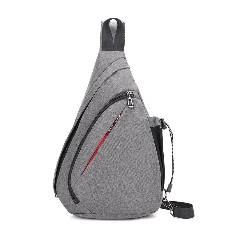 Title 1, Nova bolsa de peito masculina justa, simples, e...