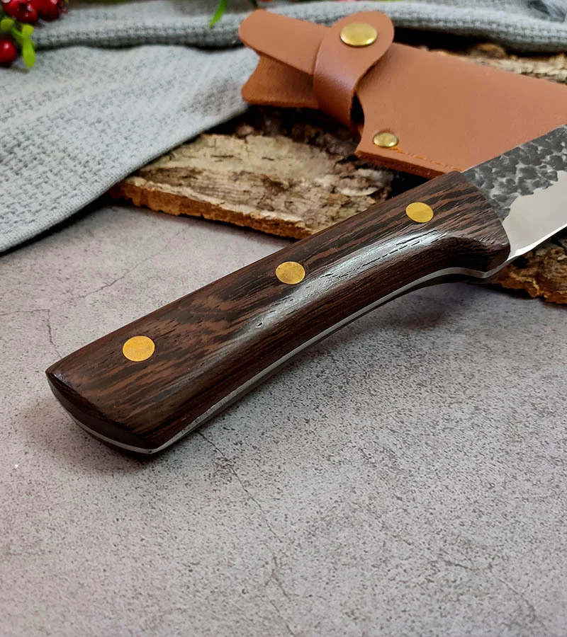 Title 2, Forging Pick Bones Hide Skinning Knife for Meat...