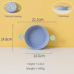 Purple Binaural Baking Bowl