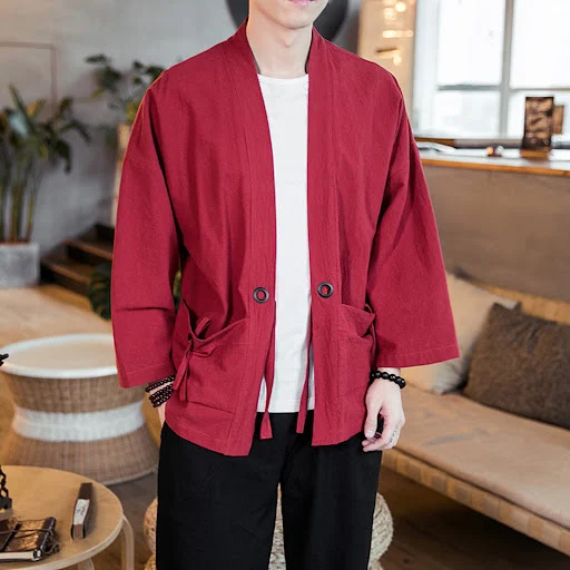 Title 6, Casual Chinese clothing cardigan mens jacket