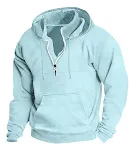 European And American Autumn And Winter New Hooded Sweater Thick Casual Jacket Men, offering warmth and style for the se — photo 7