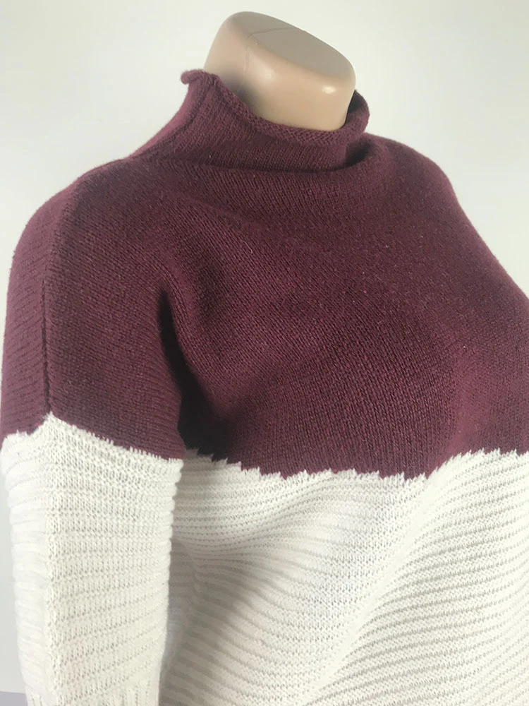 Title 65, Pullover mit unregelmäßigen Ärmeln, gewelltem, ...