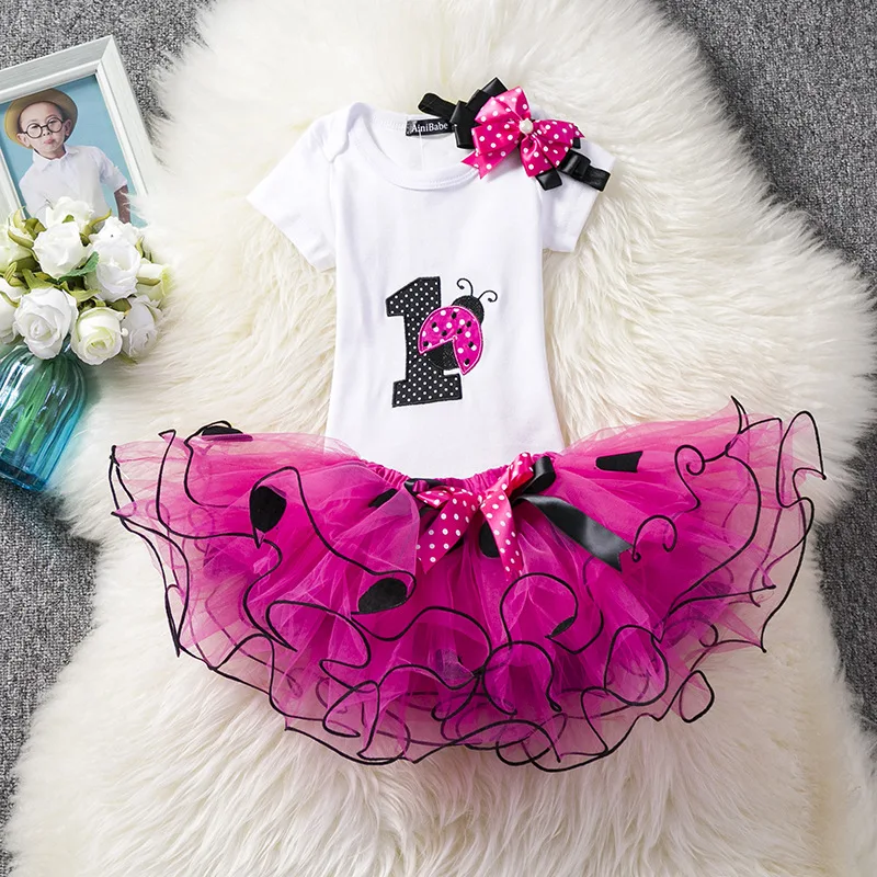 Vestido de Aniversário para Bebê Menina e Macacão Princesa Ideal para Festas Vestidos Infantis Elegantes e Confortáveis para Sua Pequena — foto 7