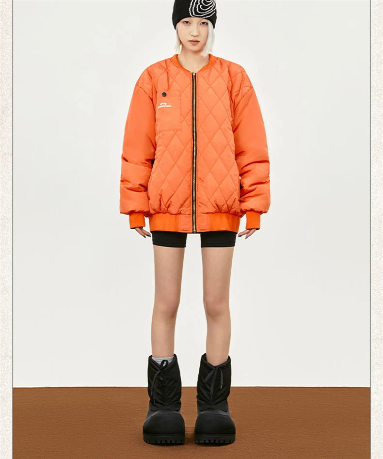 Title 9, Thickened Campus Double-sided Cotton-padded Jac...